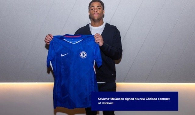 乐鱼app-切尔西官方：青训边锋麦奎因签下职业合同，曾单场上演大四喜